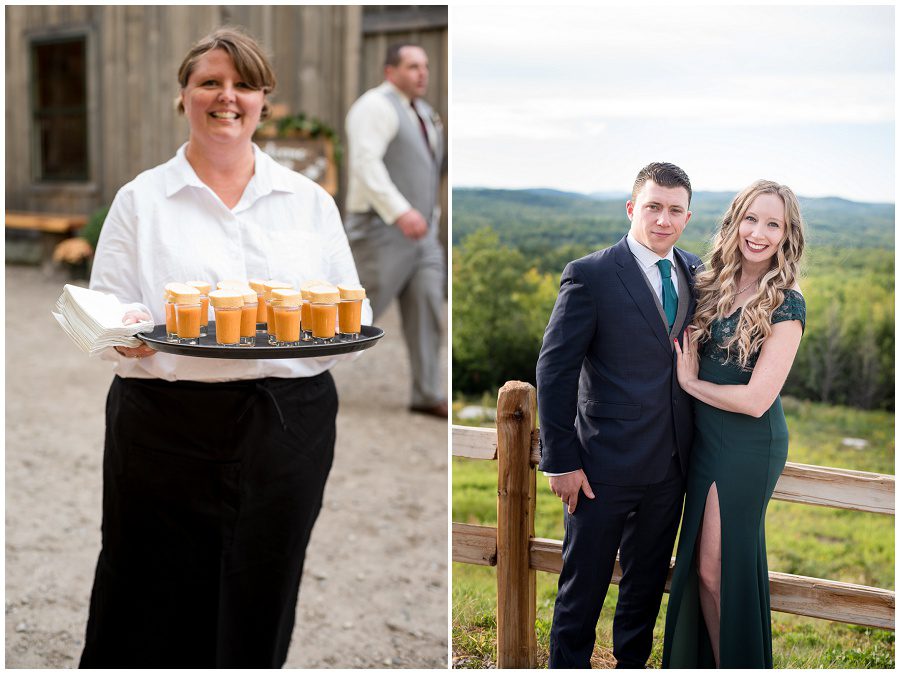 Granite Ridge Estate & Barn Wedding guests and catering