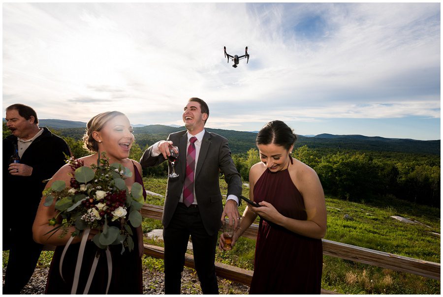 Granite Ridge Estate & Barn Wedding wedding guests at reception