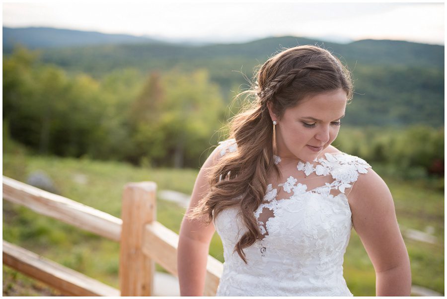 Granite Ridge Estate & Barn Wedding bride at reception