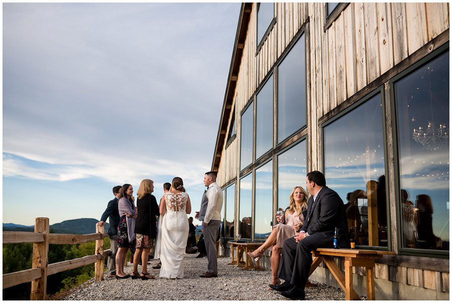 Granite Ridge Estate & Barn Wedding wedding guests at reception