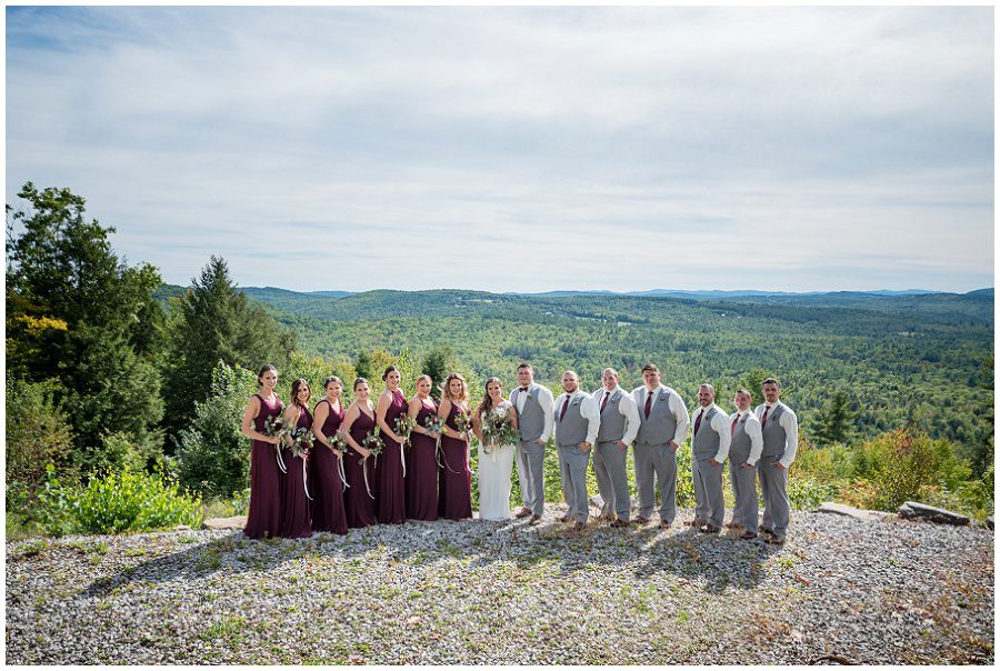 Wedding party Portraits by Bella Wang Photography at Granite Ridge Estate & Barn Wedding