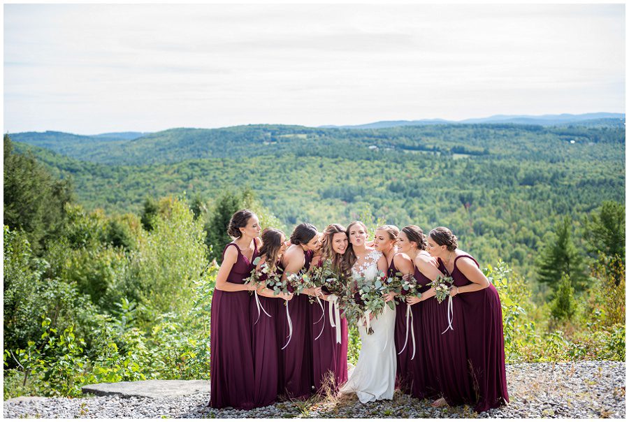 Wedding party Portraits by Bella Wang Photography at Granite Ridge Estate & Barn Wedding