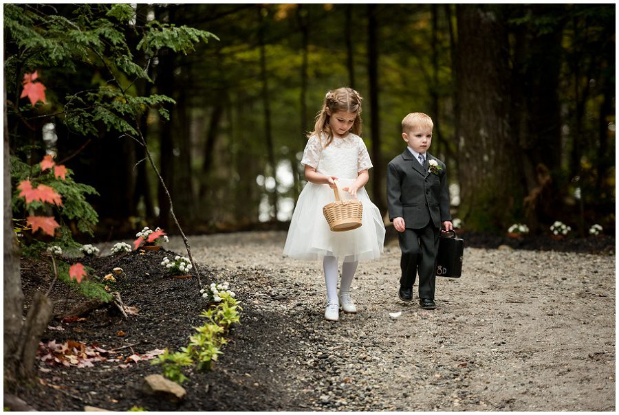 Ring boy and flower girl processional