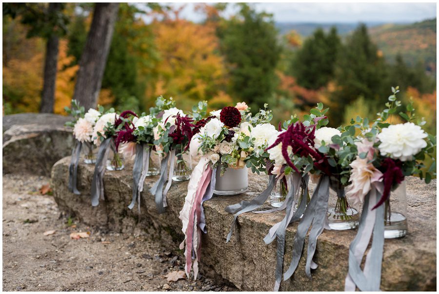 Bouquets and flower photos taken at Granite Ridge Estate and Barn