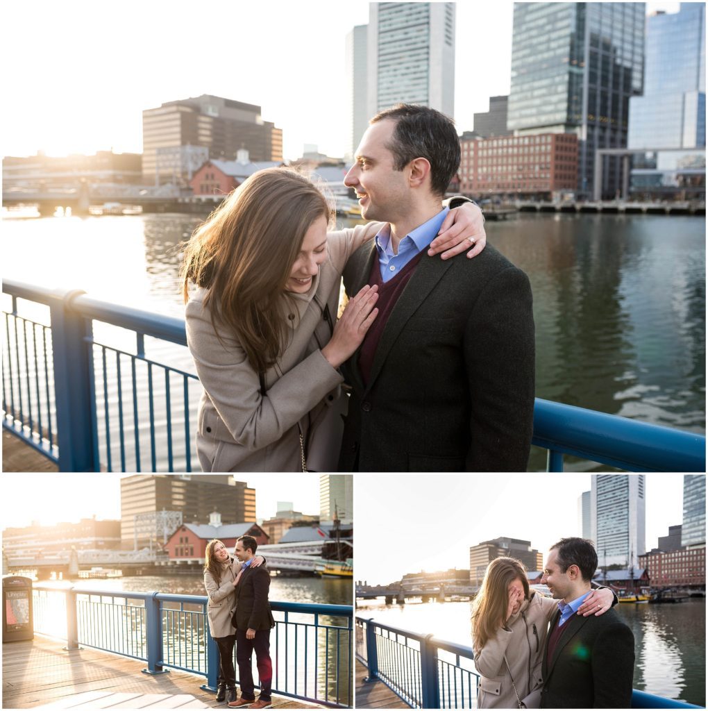 Surprise proposal on Boston waterfront fan pier