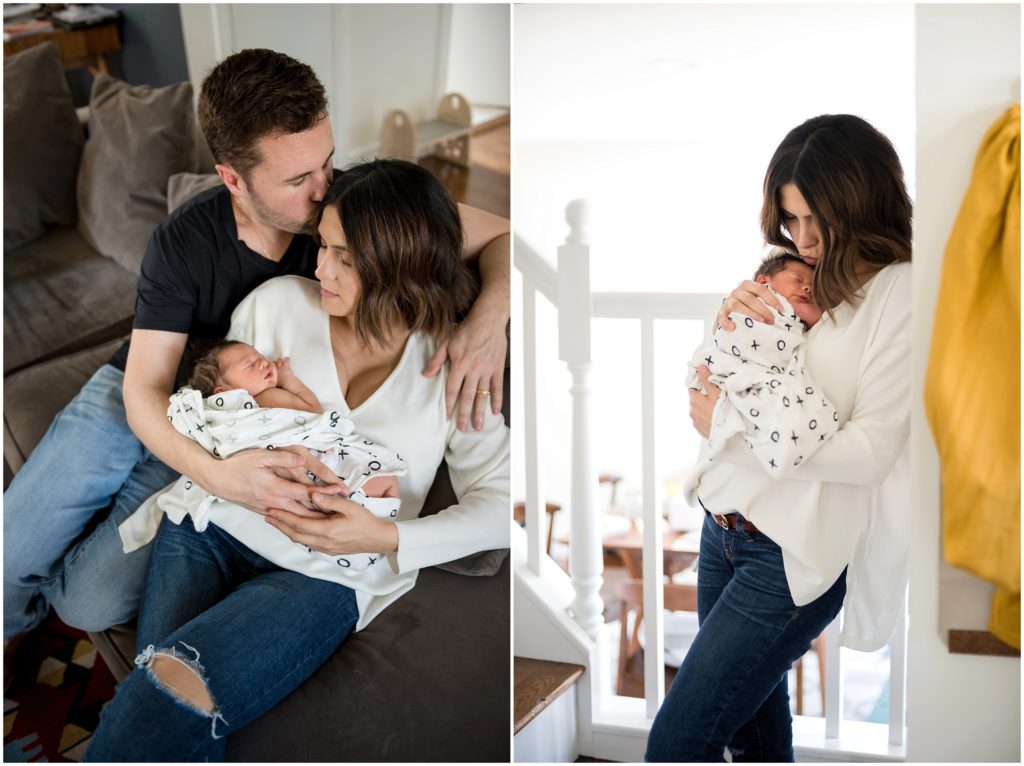 newborn lifestyle session at home