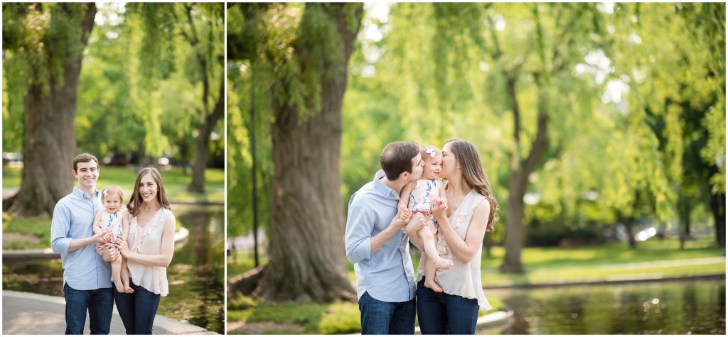 Boston Public Gardens family photography