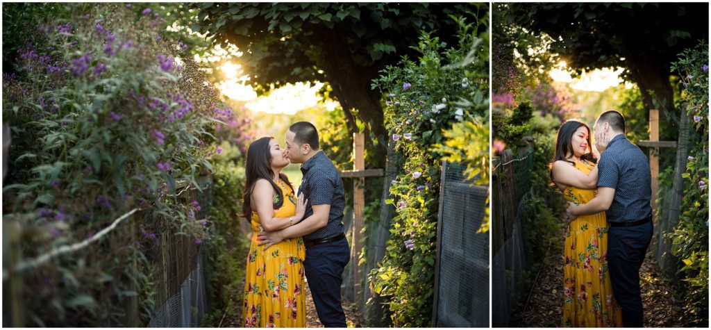 Engagement Photos at The Fens in Boston