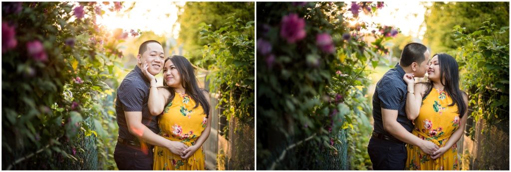 Engagement Photos at The Fens in Boston