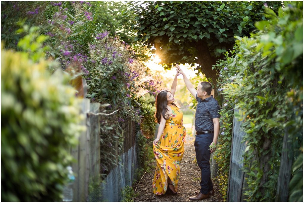 Spring Boston Engagement photo Session