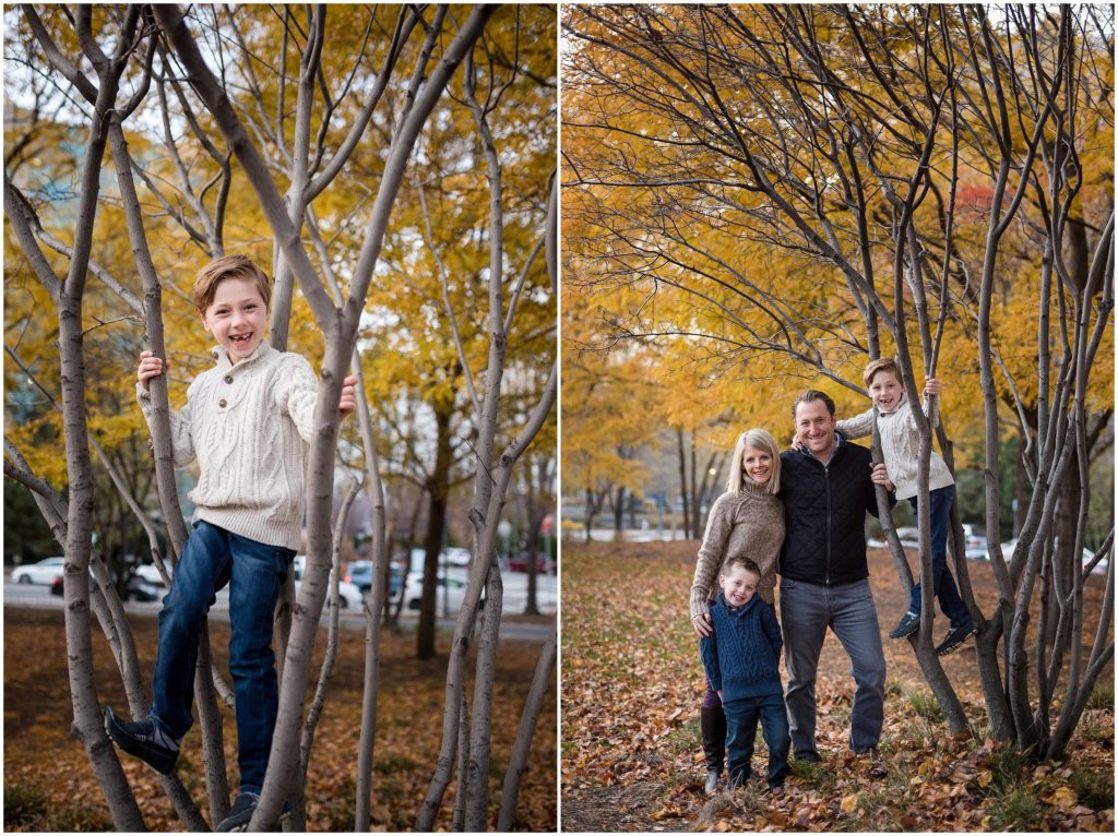 Fall Foliage at North Point Park in Cambridge