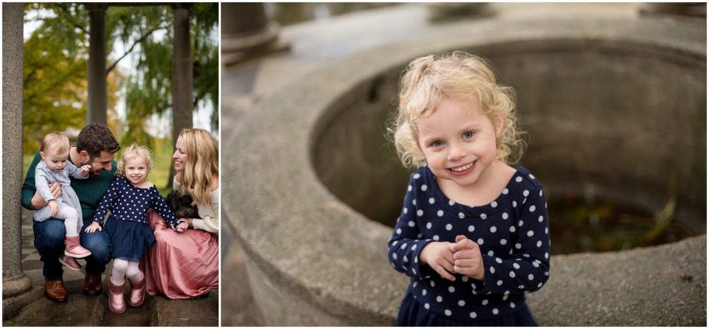 Boston family photographer Fall foliage Larz Anderson