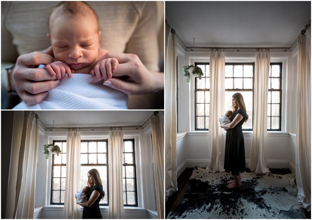 single room lifestyle newborn session