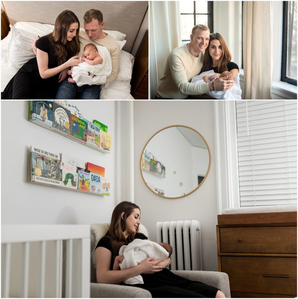 Newborn in nursery