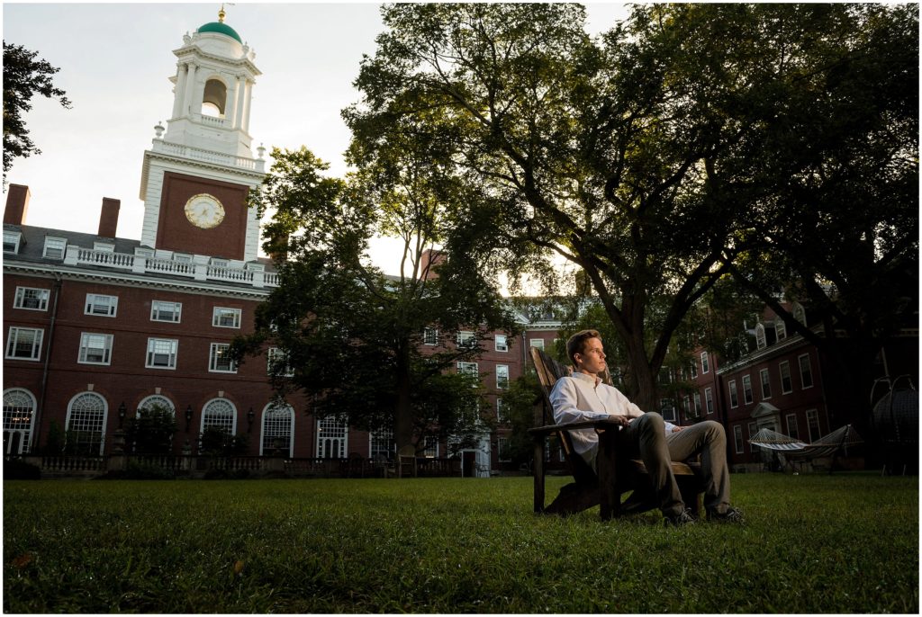 Harvard Grad on campus