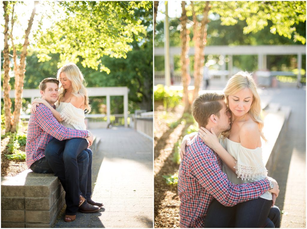 Engagement session in Tufts