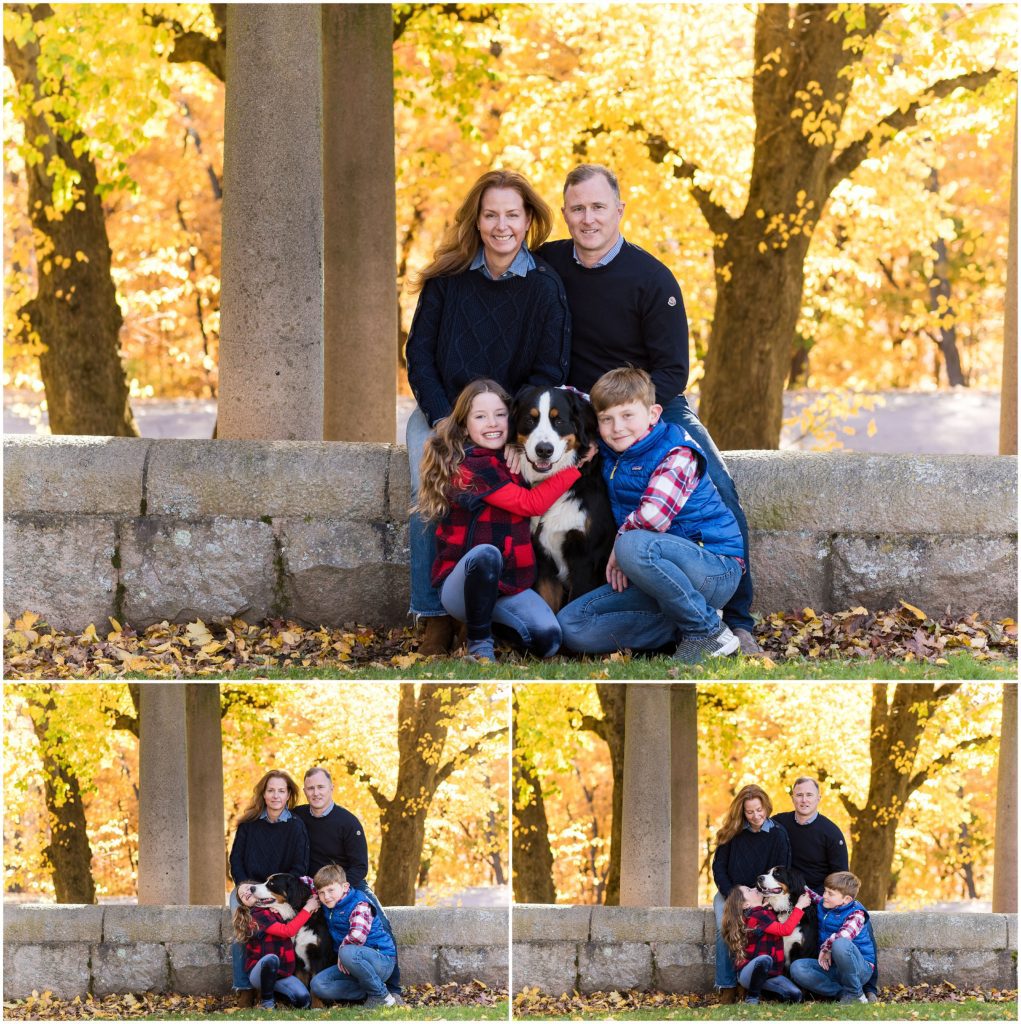 fall family photos Larz Anderson Brookline