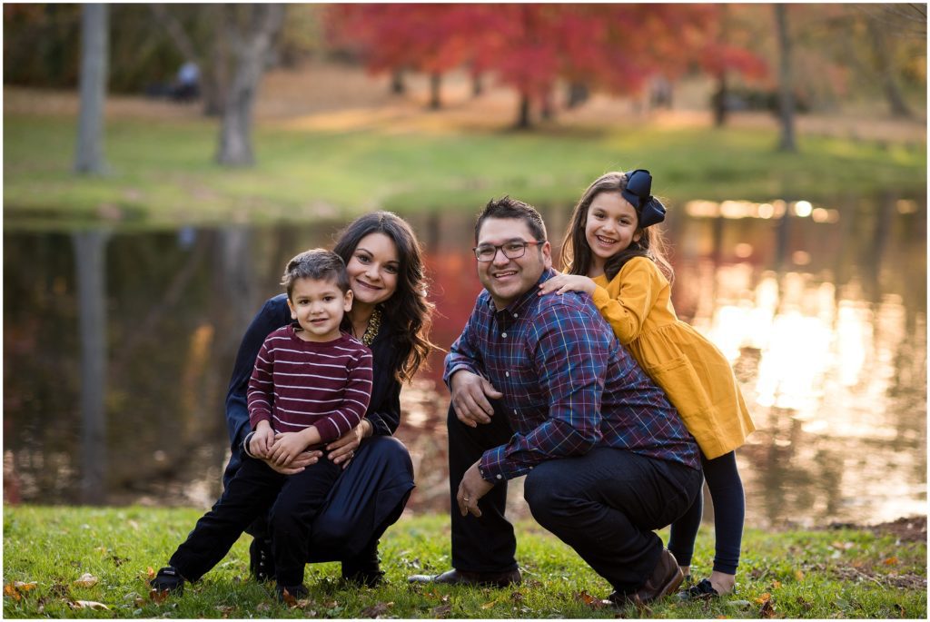 Family photo at Larz Anderson Park Brookline Family photographer