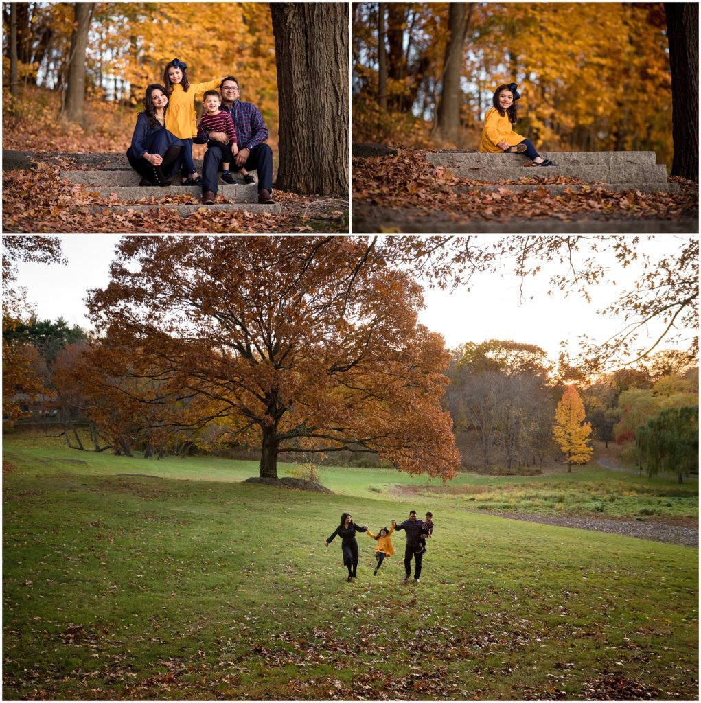 Family at Larz Anderson park brookline photographer