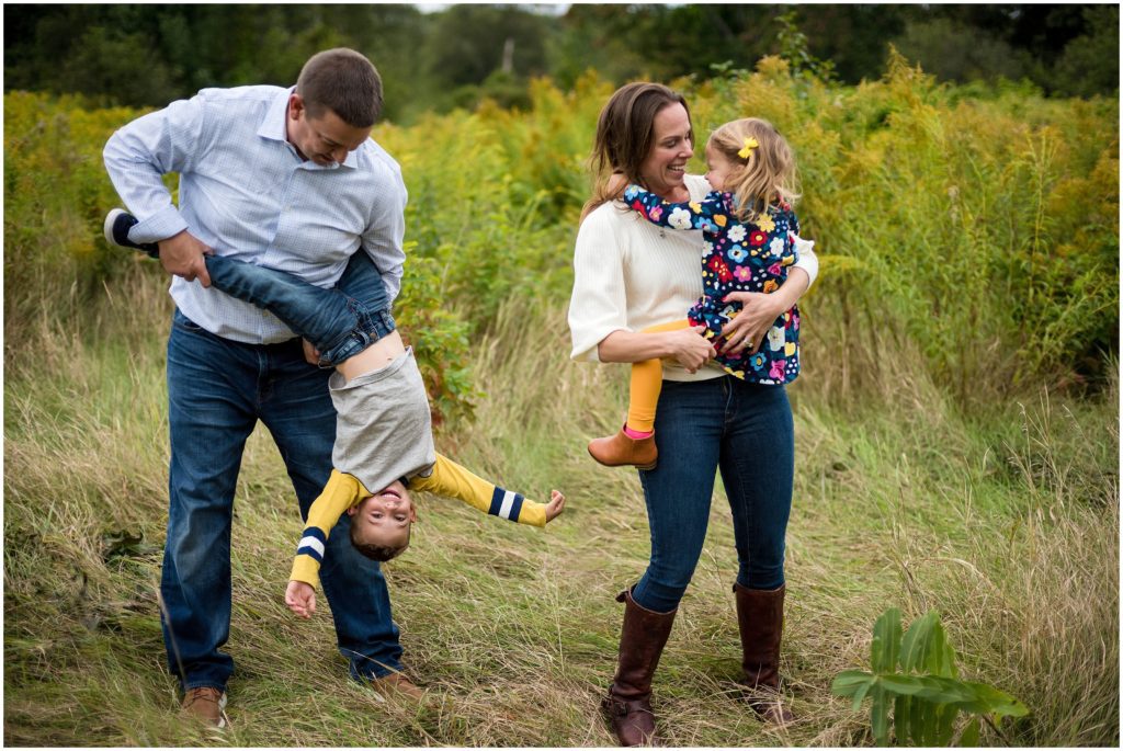 Family play in session in Belmont