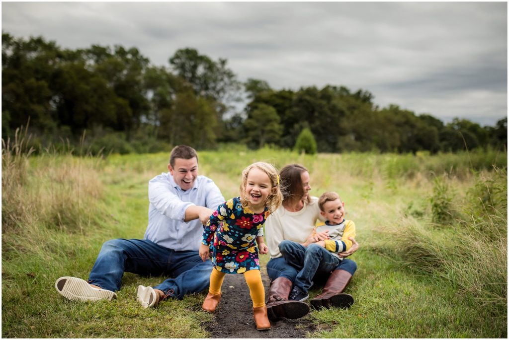 Family play photography session in Belmont 