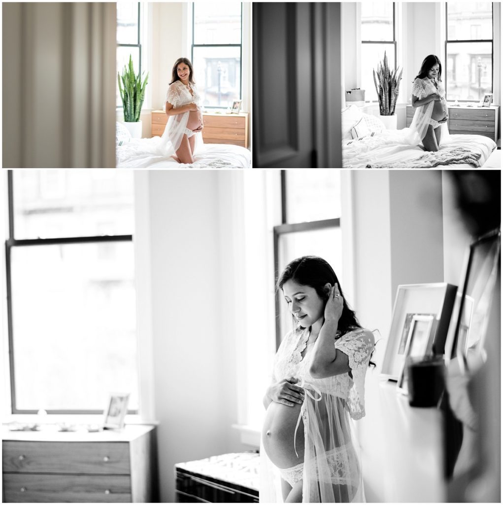maternity boudoir photography 