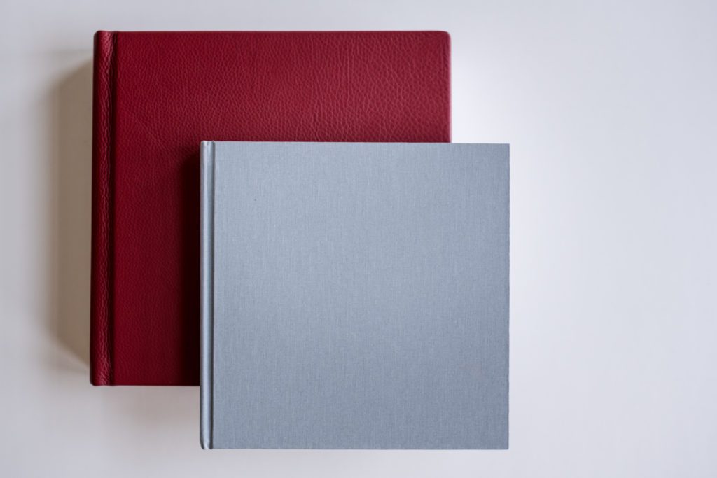 Wedding album sizes