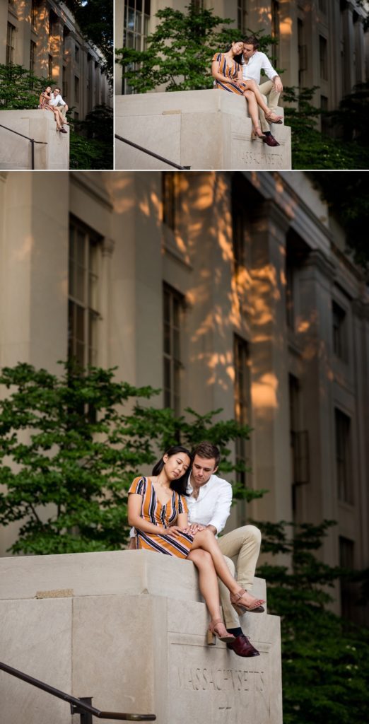 MIT engagement session in Cambridge, MA