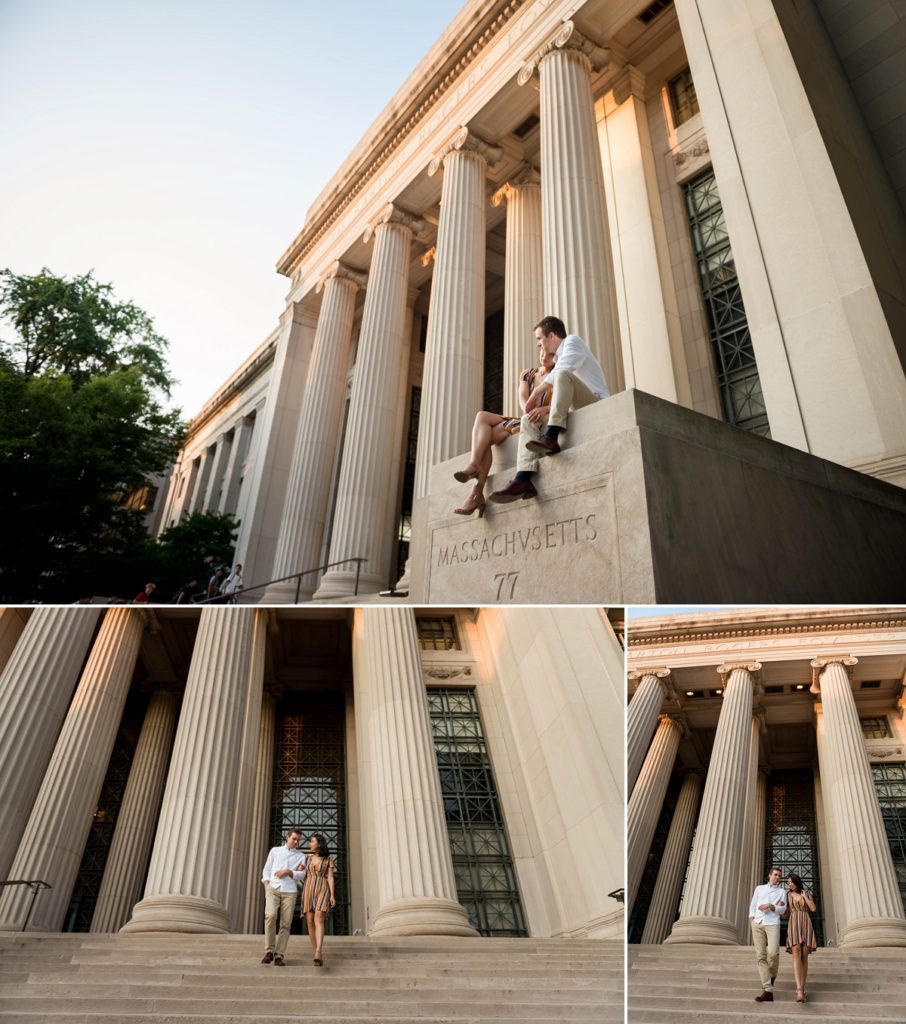 MIT engagement session in Cambridge, MA