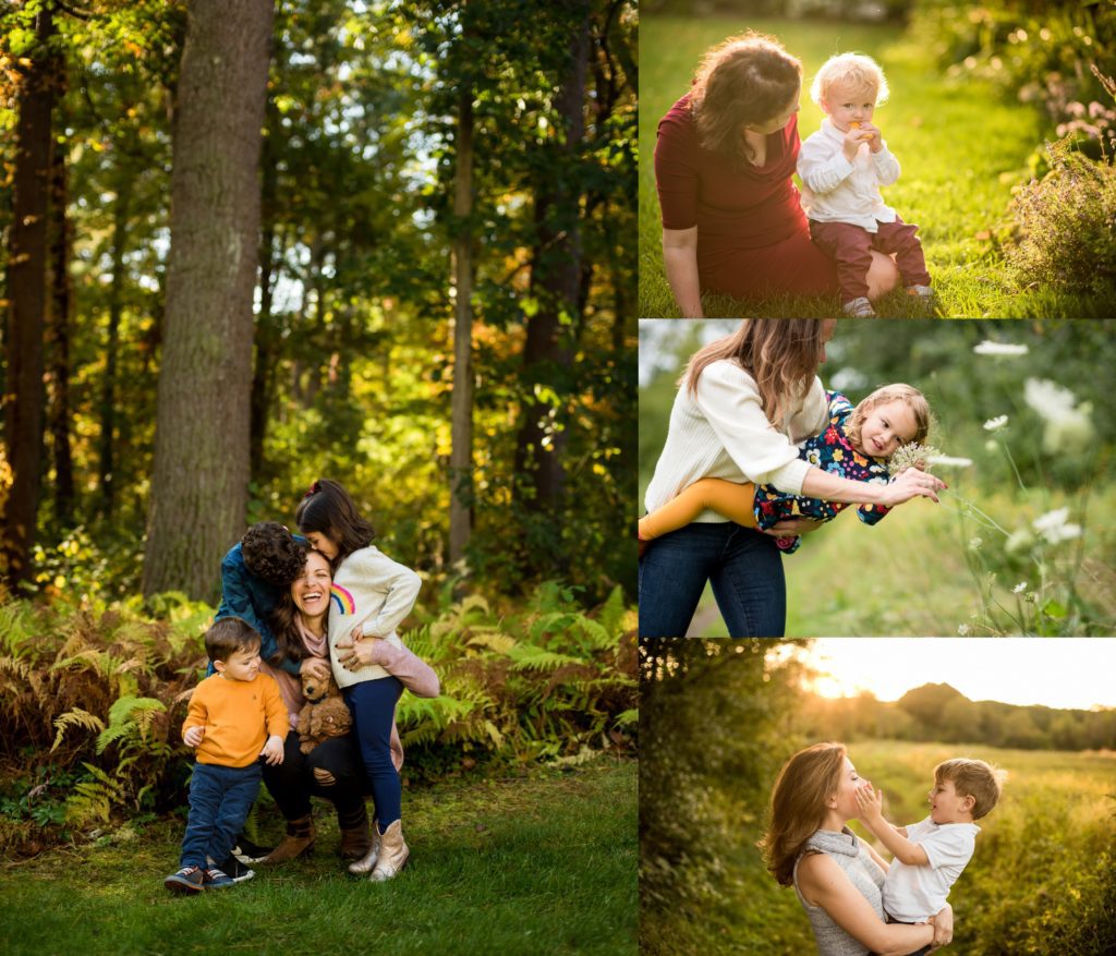 Family sessions at home Boston