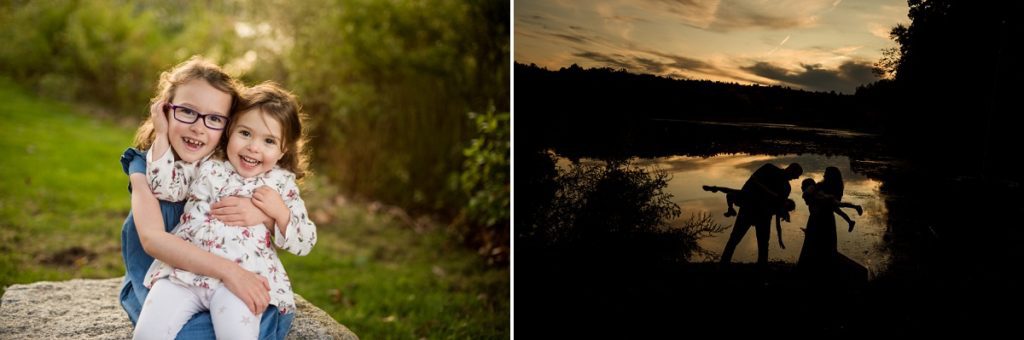 Wellesley College Family session sunset