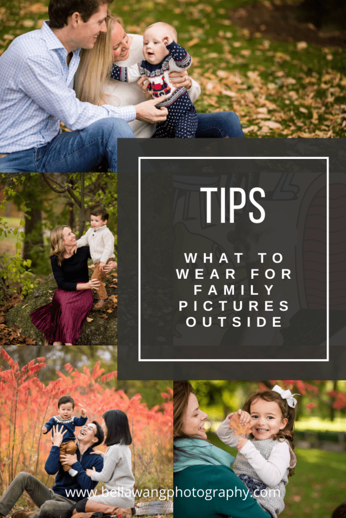 What to Wear for Outdoor Family Pictures (Learn the Best Colors for Fall)