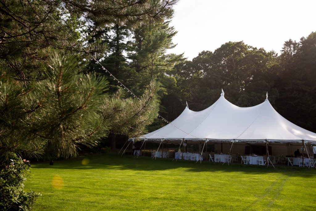 Tent at Moraine Farm