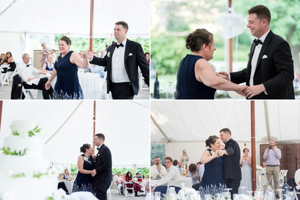Mother son first dance | The Estate at Moraine Farm