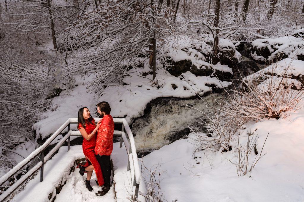 Some moody photos taken during elopement