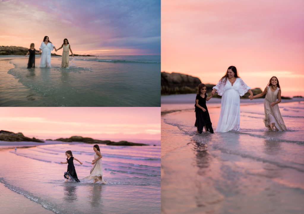 Wingaersheek Beach
Gloucester, MA
Sunset beach mama and me session