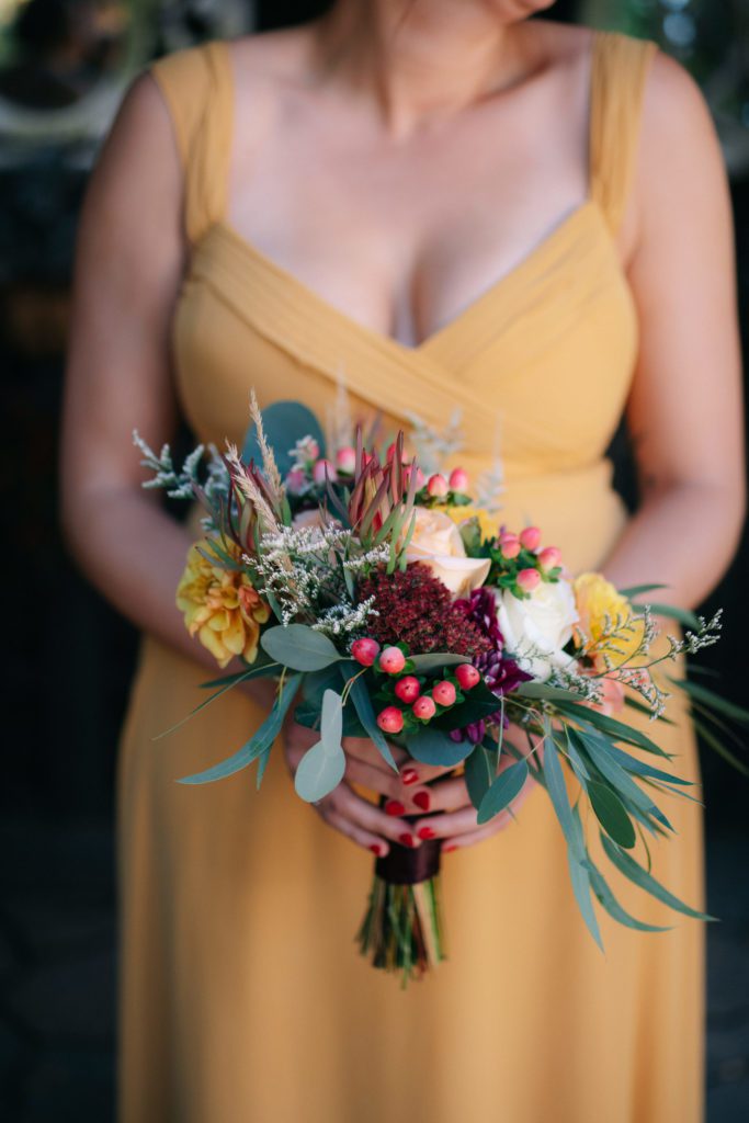 Fall wedding bouquet