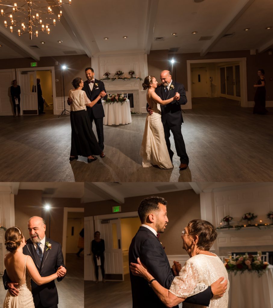 Mother son and Father daughter dances