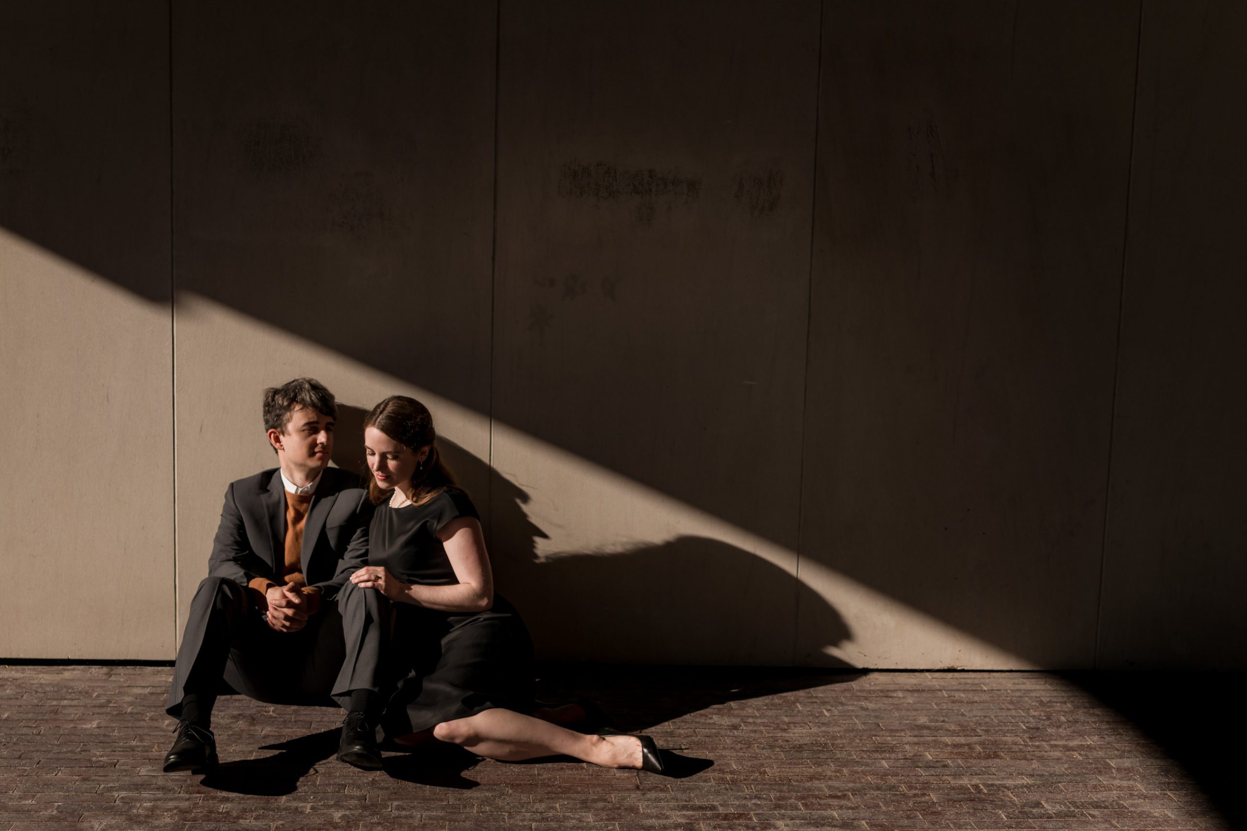 Mad men themed engagement session