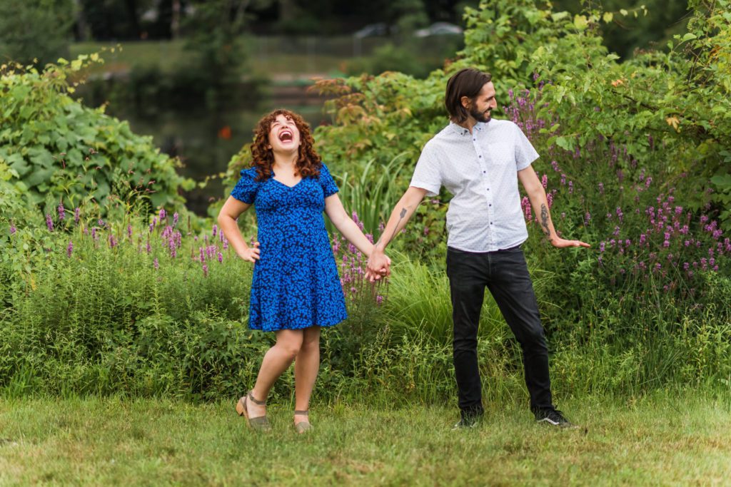 Engagement session in Boston