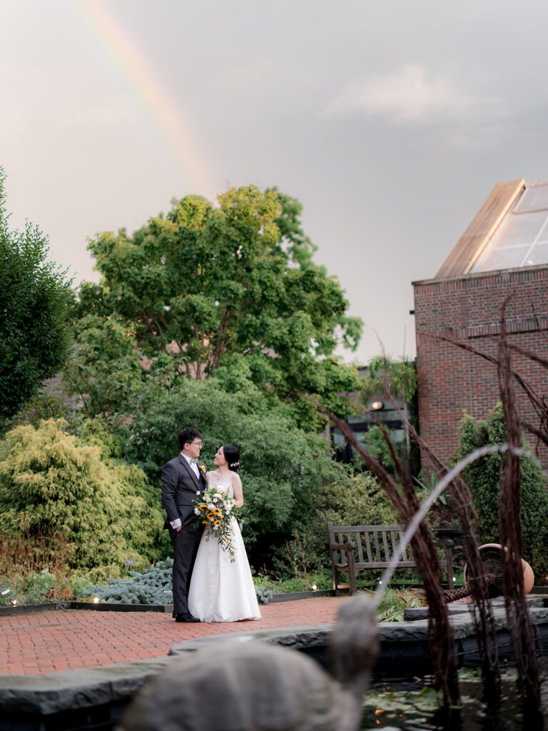 New England Botanic Garden at Tower Hill wedding