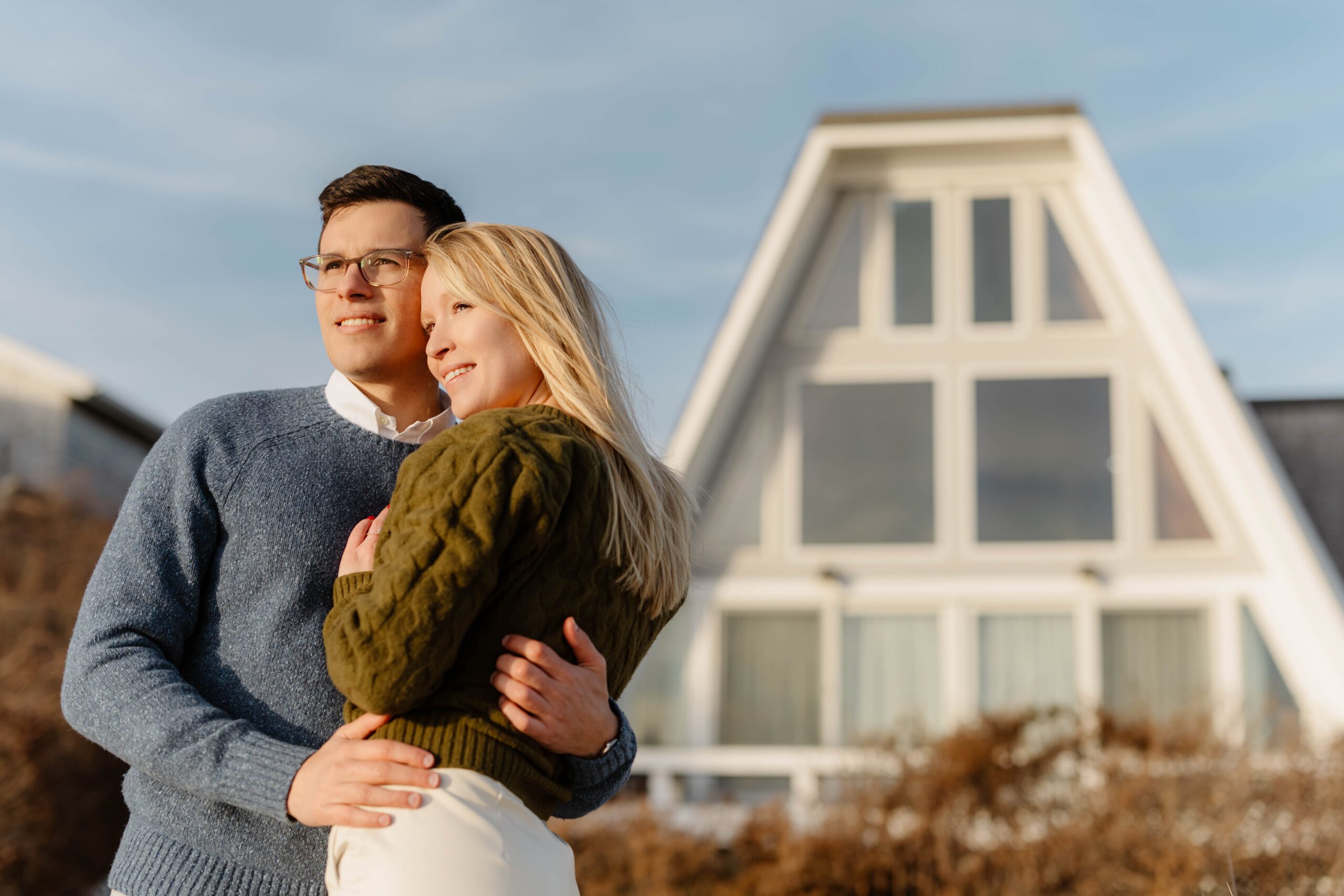 What to wear for your engagement session in New England — coordinated outfits for fall photos near Boston